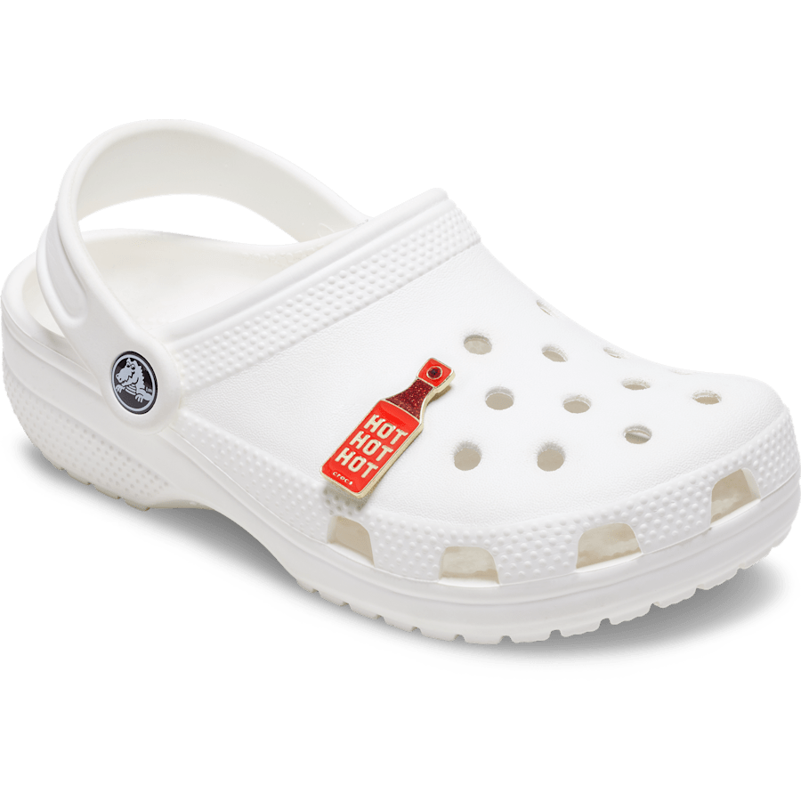 Women|Men|Jibbitz™ Charms Gold Hot Hot Hot Sauce Jibbitz™ charms | Crocs Outlet