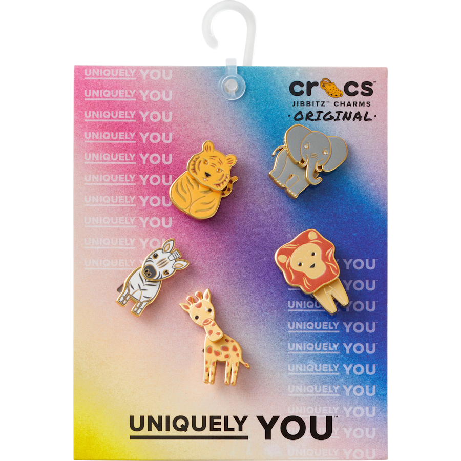 Women|Men|Jibbitz™ Charms Enamel Safari 5 Pack Jibbitz™ charms | Crocs