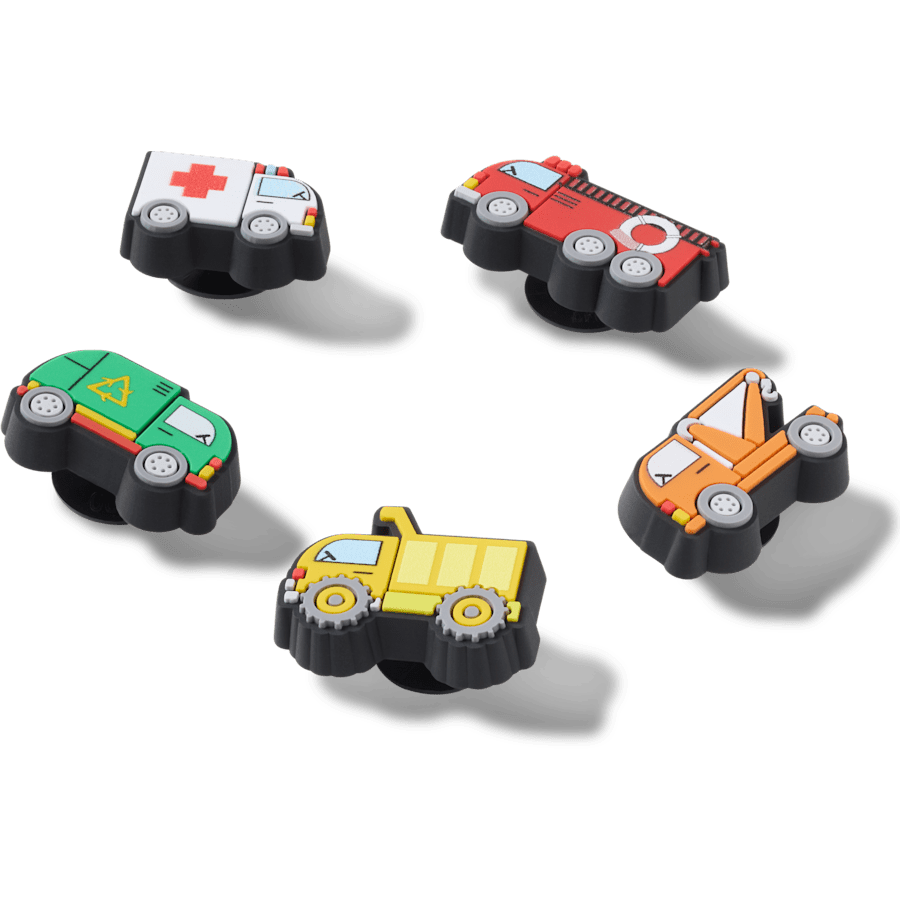 Women|Men|Jibbitz™ Charms Tiny Work Trucks 5 Pack Jibbitz™ charms | Crocs For sale