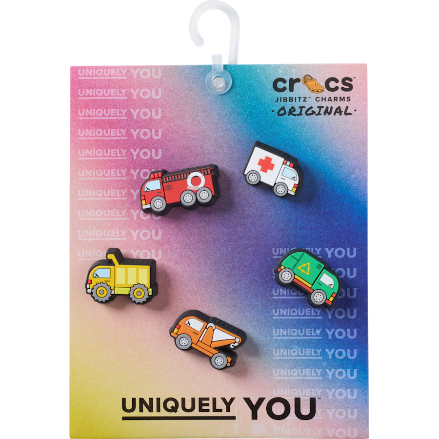 Women|Men|Jibbitz™ Charms Tiny Work Trucks 5 Pack Jibbitz™ charms | Crocs For sale