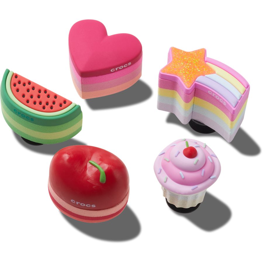 Women|Men|Jibbitz™ Charms Stacked Sweets 5 Pack Jibbitz™ charms | Crocs Near me