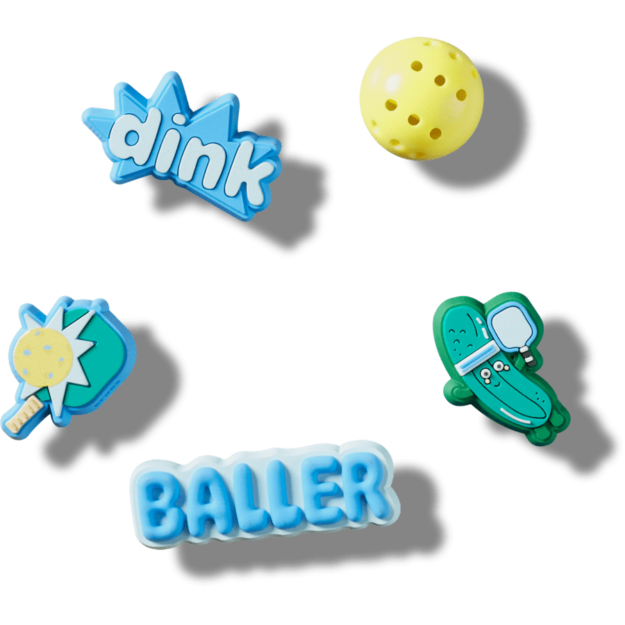 Women|Men|Jibbitz™ Charms Pickle Ball 5 Pack Jibbitz™ charms | Crocs On sale