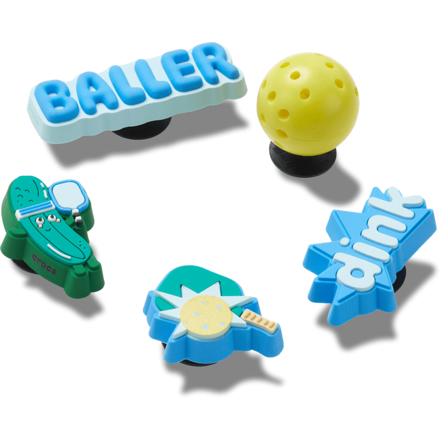 Women|Men|Jibbitz™ Charms Pickle Ball 5 Pack Jibbitz™ charms | Crocs On sale