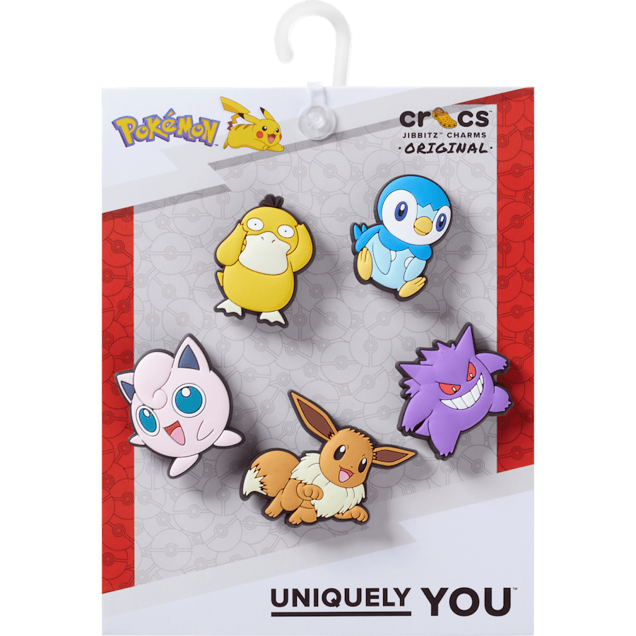 Women|Men|Jibbitz™ Charms Pokemon Assrtd 5 Pck Jibbitz™ charms | Crocs Online