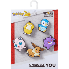 Women|Men|Jibbitz™ Charms Pokemon Assrtd 5 Pck Jibbitz™ charms | Crocs Online