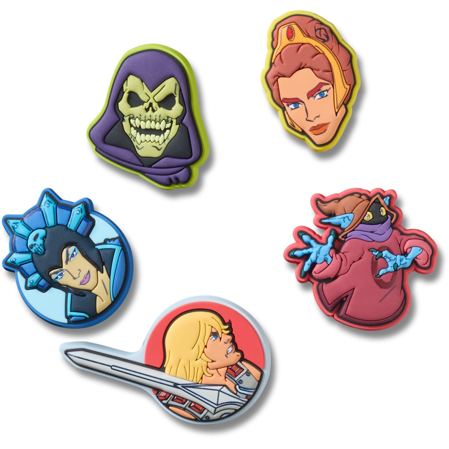 Women|Men|Jibbitz™ Charms Masters Universe 5Pack Jibbitz™ charms | Crocs Outlet