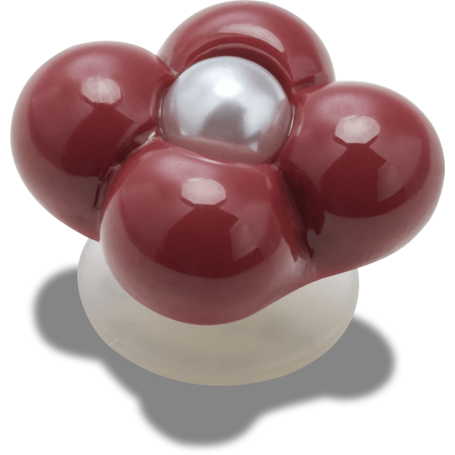 Women|Men|Jibbitz™ Charms Expressive Floral Maroon Jibbitz™ charms | Crocs For sale