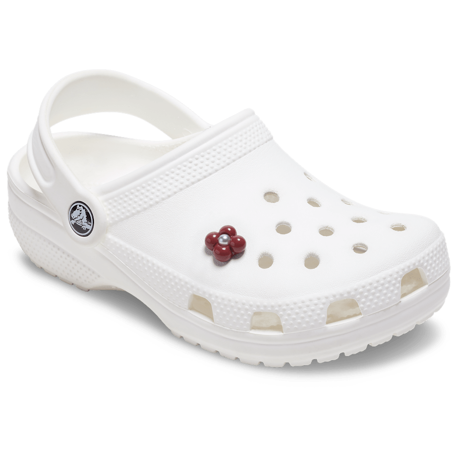 Women|Men|Jibbitz™ Charms Expressive Floral Maroon Jibbitz™ charms | Crocs For sale