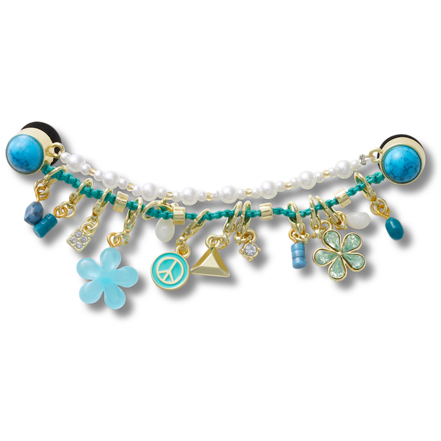 Women|Men|Kids|Jibbitz™ Charms Blue Adjustable Charm Chain Jibbitz™ charms | Crocs us