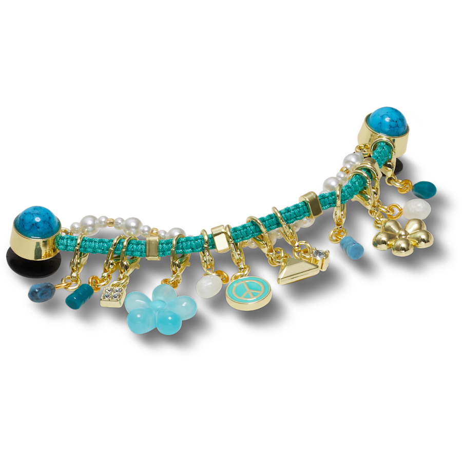 Women|Men|Kids|Jibbitz™ Charms Blue Adjustable Charm Chain Jibbitz™ charms | Crocs us