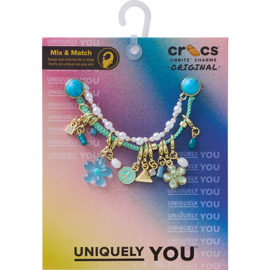 Women|Men|Kids|Jibbitz™ Charms Blue Adjustable Charm Chain Jibbitz™ charms | Crocs us