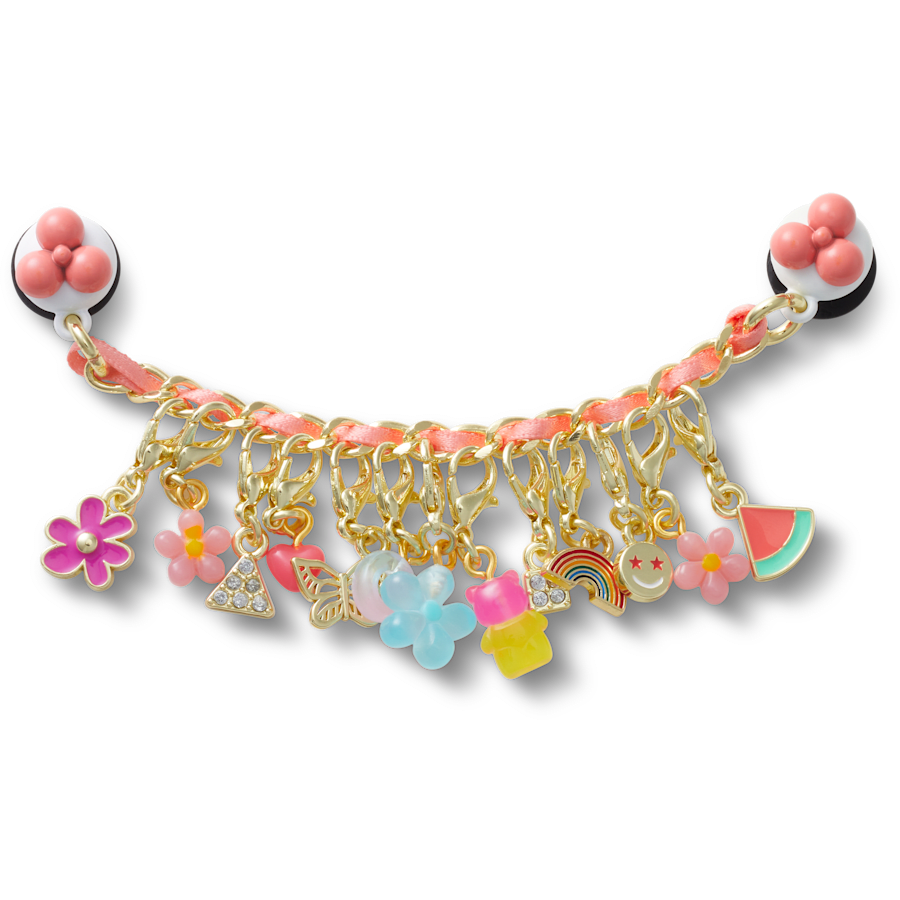 Women|Men|Kids|Jibbitz™ Charms Pink Adjustable Charm Chain Jibbitz™ charms | Crocs For sale