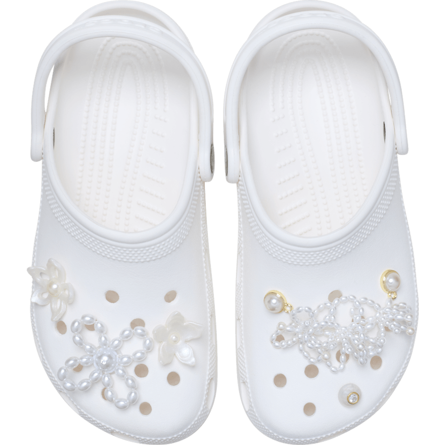Women|Men|Jibbitz™ Charms White Pearl Beaded 5 Pack Jibbitz™ charms | Crocs Discount