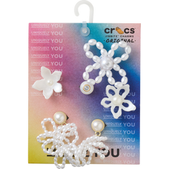 Women|Men|Jibbitz™ Charms White Pearl Beaded 5 Pack Jibbitz™ charms | Crocs Discount