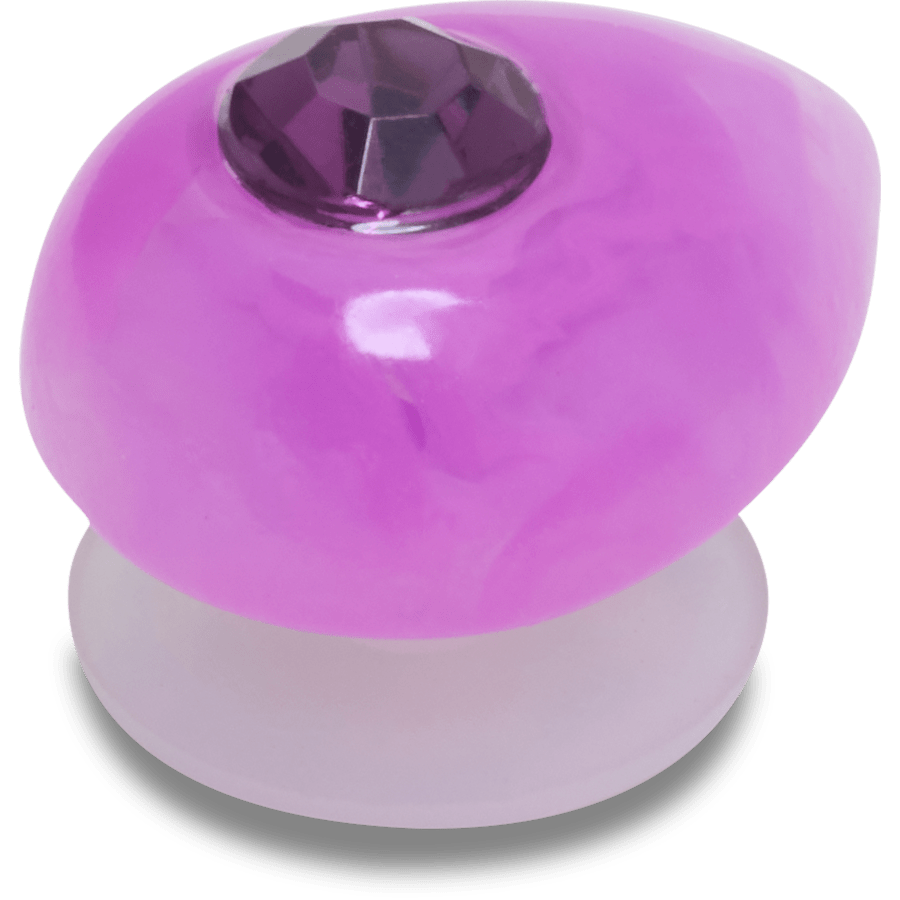 Women|Men|Jibbitz™ Charms Amethyst February Birthstone Collection Jibbitz™ charms | Crocs On sale
