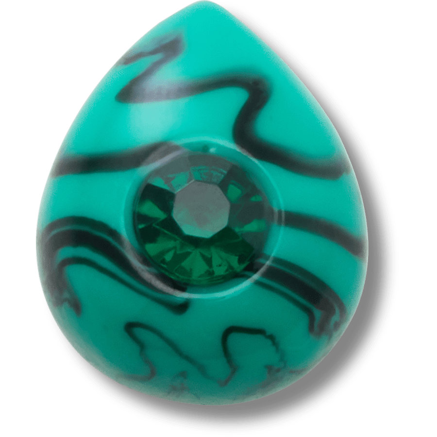 Women|Men|Jibbitz™ Charms Emerald May Birthstone Collection Jibbitz™ charms | Crocs Outlet