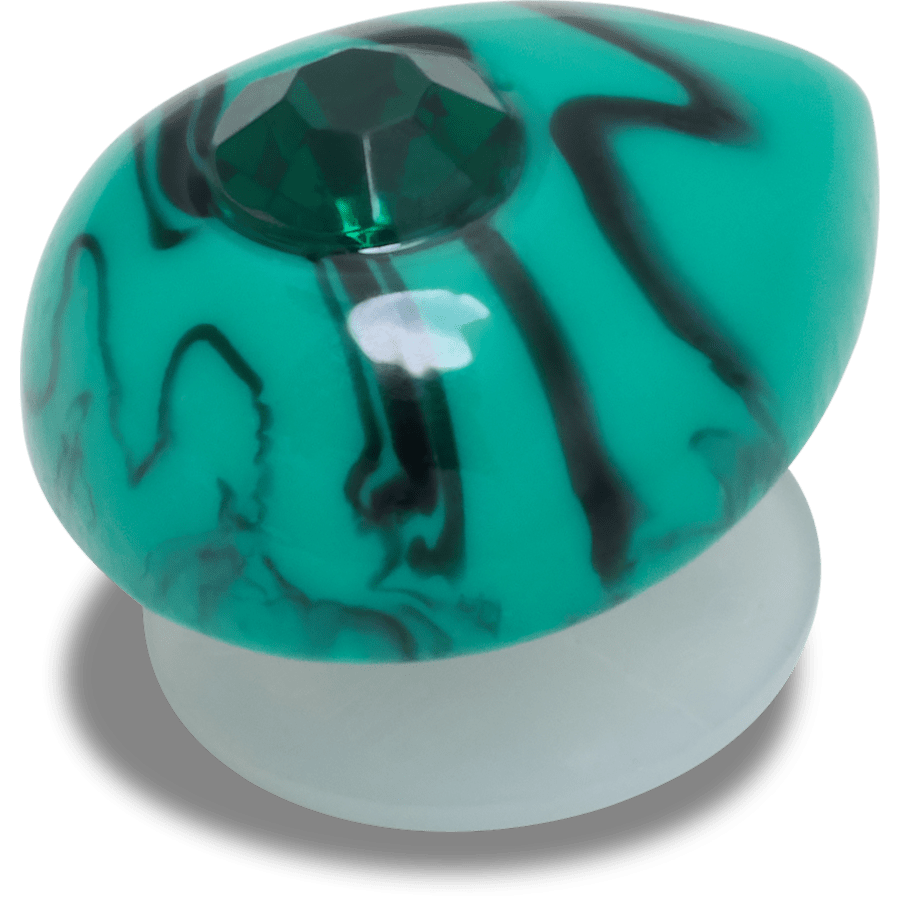 Women|Men|Jibbitz™ Charms Emerald May Birthstone Collection Jibbitz™ charms | Crocs Outlet