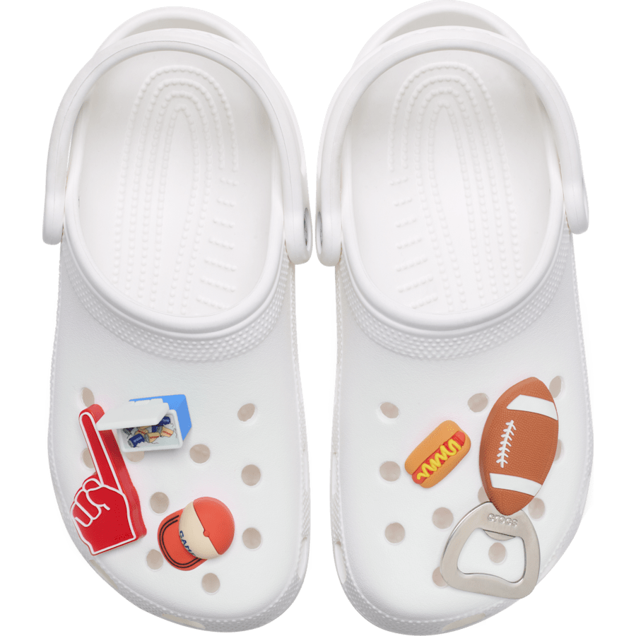 Women|Men|Jibbitz™ Charms Tailgate 5 Pack Jibbitz™ charms | Crocs Near me