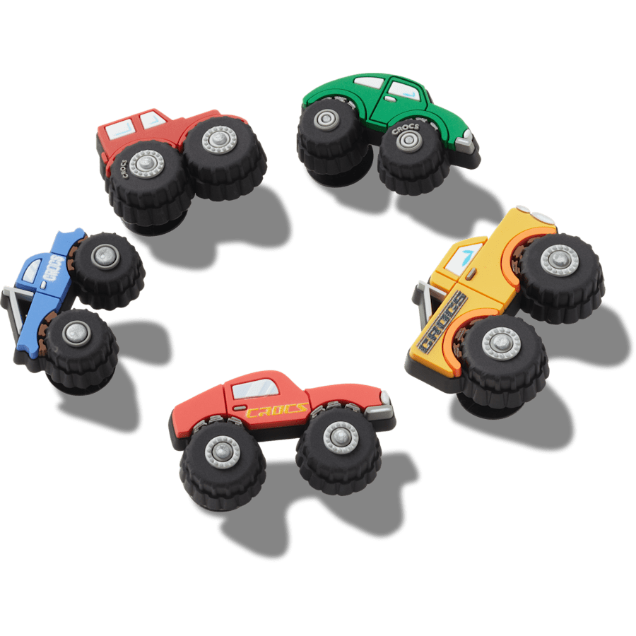 Women|Men|Jibbitz™ Charms Monster Truck 5 Pack Jibbitz™ charms | Crocs Online
