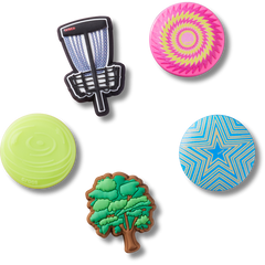 Women|Men|Jibbitz™ Charms Disc Golf 5 Pack Jibbitz™ charms | Crocs Outlet