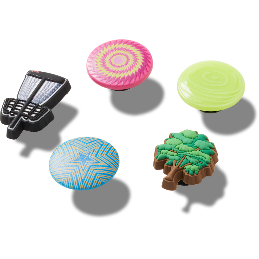 Women|Men|Jibbitz™ Charms Disc Golf 5 Pack Jibbitz™ charms | Crocs Outlet