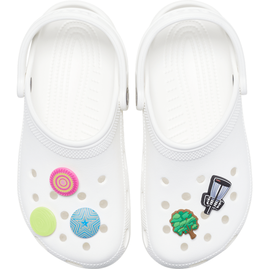 Women|Men|Jibbitz™ Charms Disc Golf 5 Pack Jibbitz™ charms | Crocs Outlet