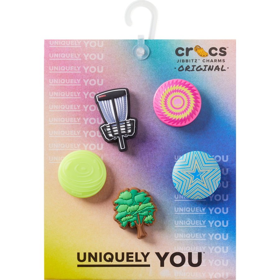 Women|Men|Jibbitz™ Charms Disc Golf 5 Pack Jibbitz™ charms | Crocs Outlet