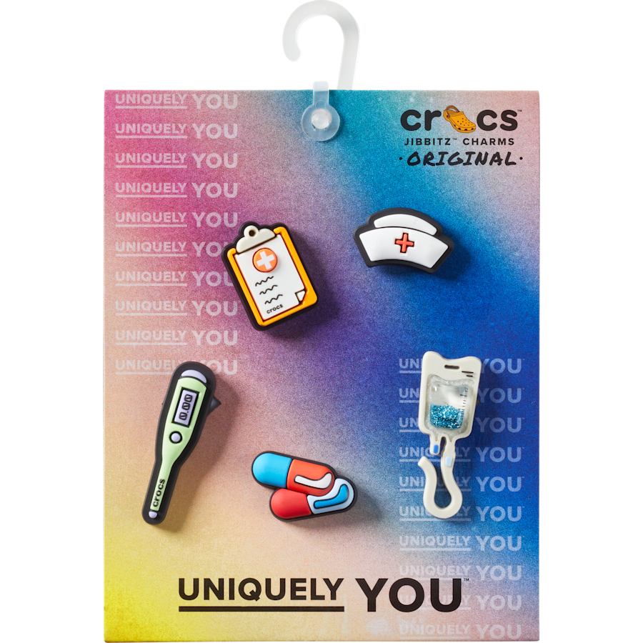 Women|Men|Jibbitz™ Charms|Crocs at Work™ Healthcare 5 Pack Jibbitz™ charms | Crocs On sale