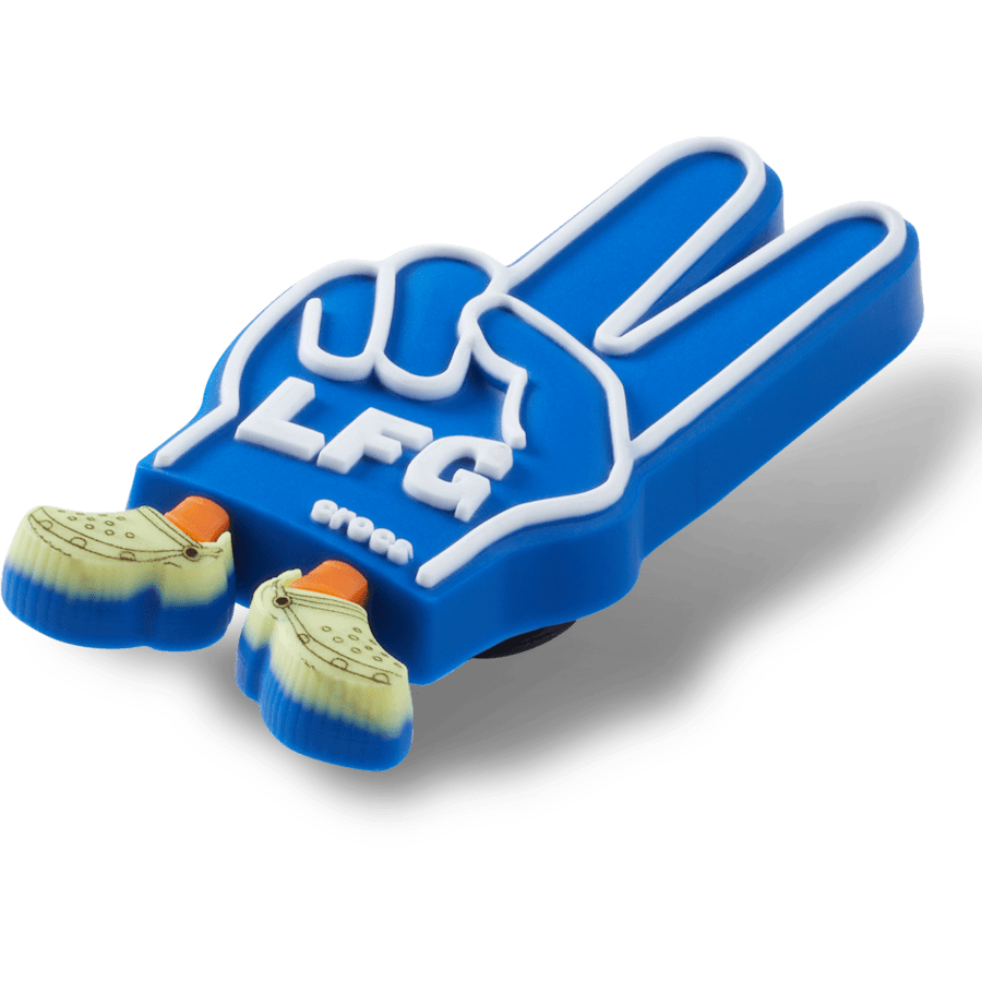 Women|Men|Jibbitz™ Charms LFG Foam Peace Sign Jibbitz™ charms | Crocs Outlet