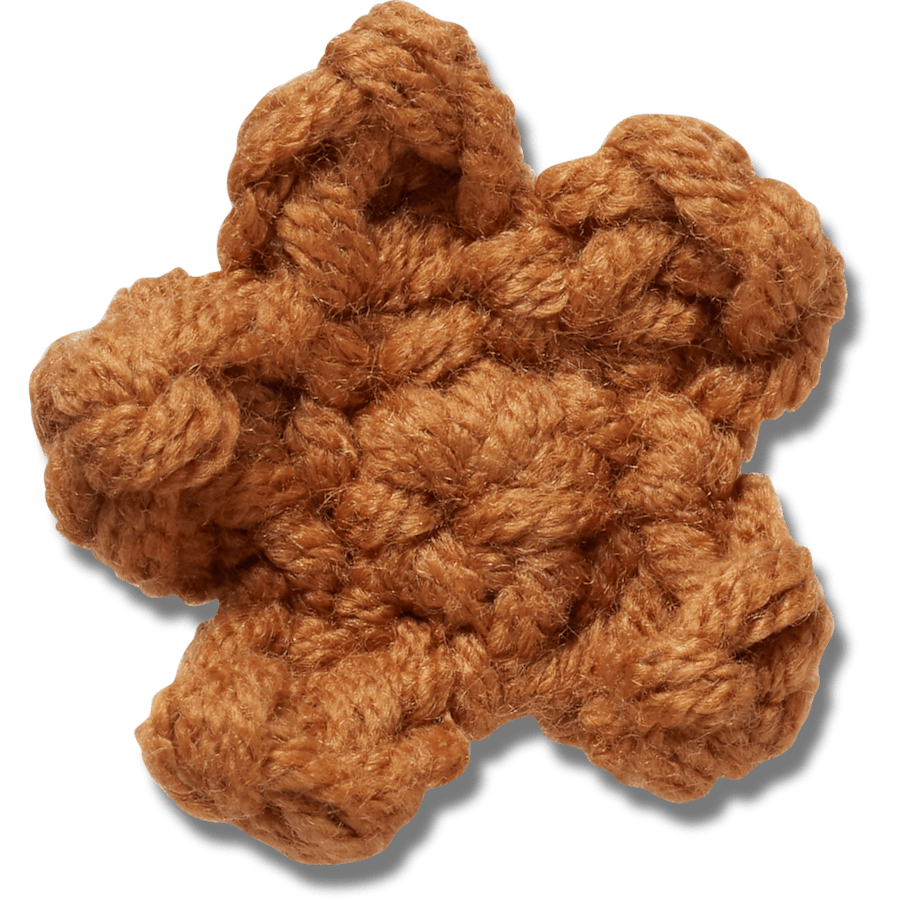 Women|Men|Jibbitz™ Charms Crafted Crochet Brown Star Jibbitz™ charms | Crocs On sale