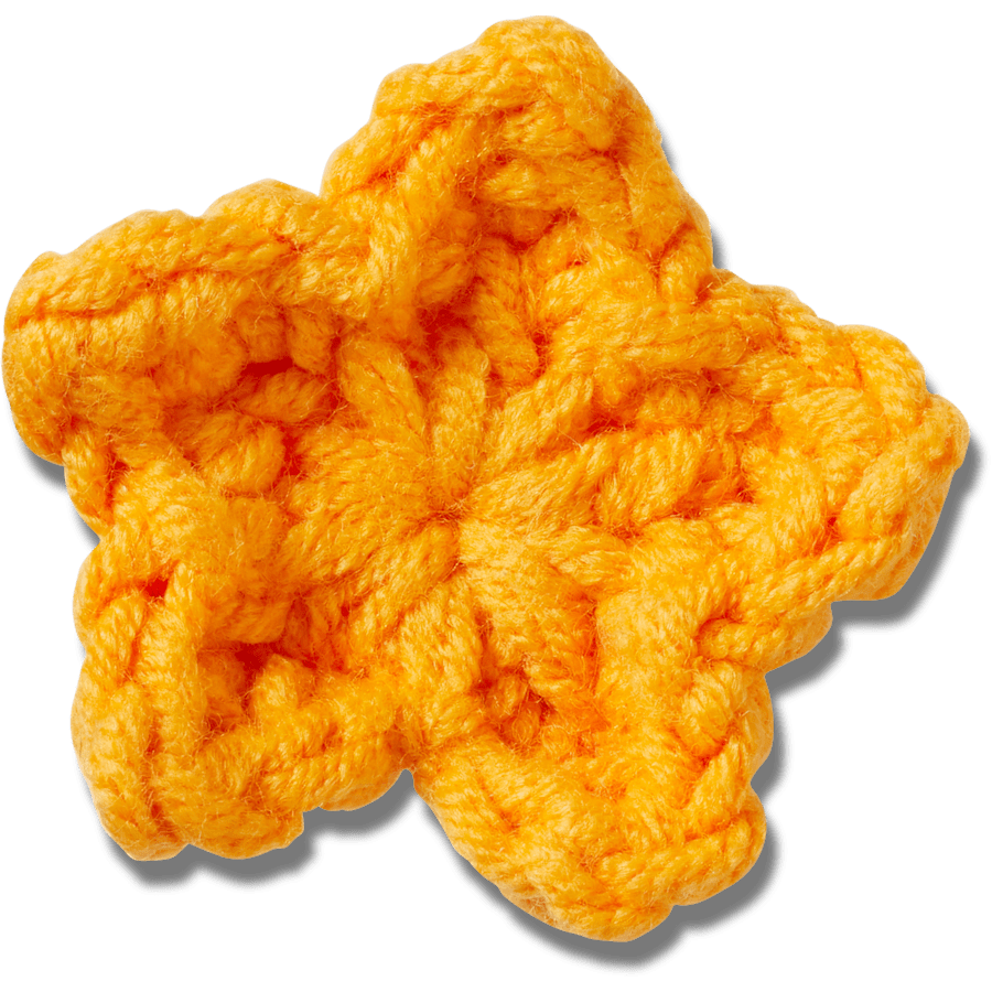 Women|Men|Jibbitz™ Charms Crafted Crochet Orange Star Jibbitz™ charms | Crocs Outlet