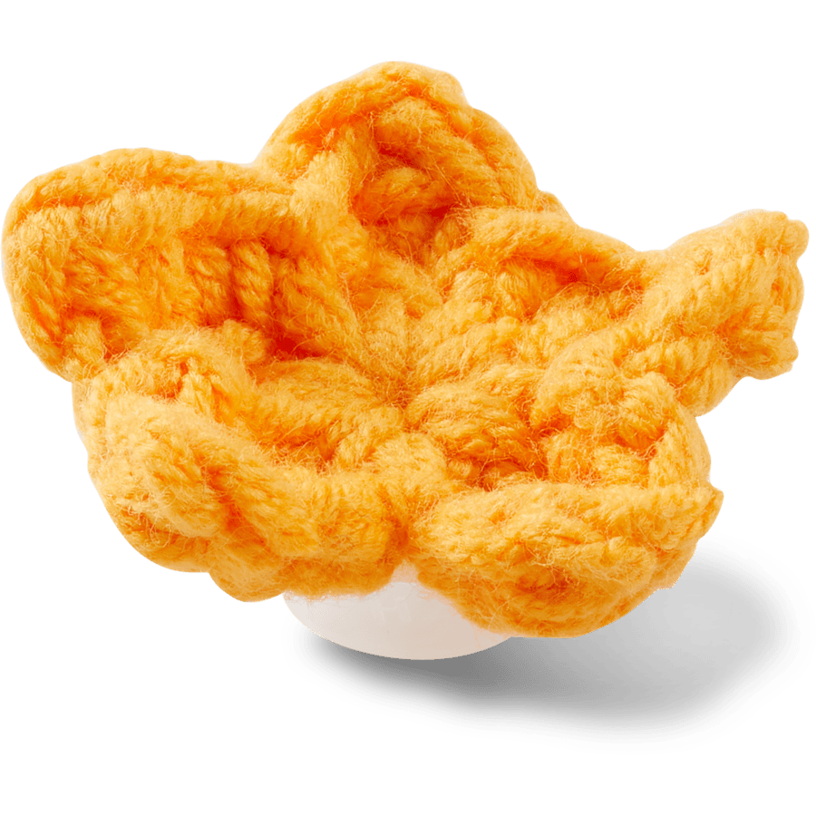 Women|Men|Jibbitz™ Charms Crafted Crochet Orange Star Jibbitz™ charms | Crocs Outlet