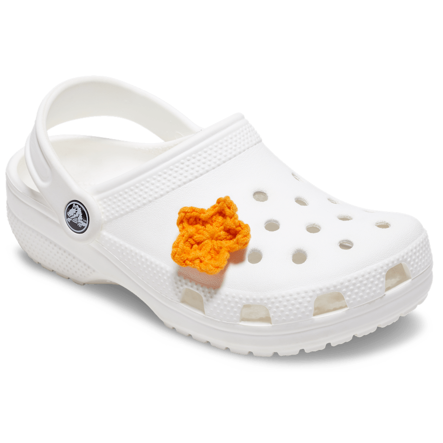 Women|Men|Jibbitz™ Charms Crafted Crochet Orange Star Jibbitz™ charms | Crocs Outlet