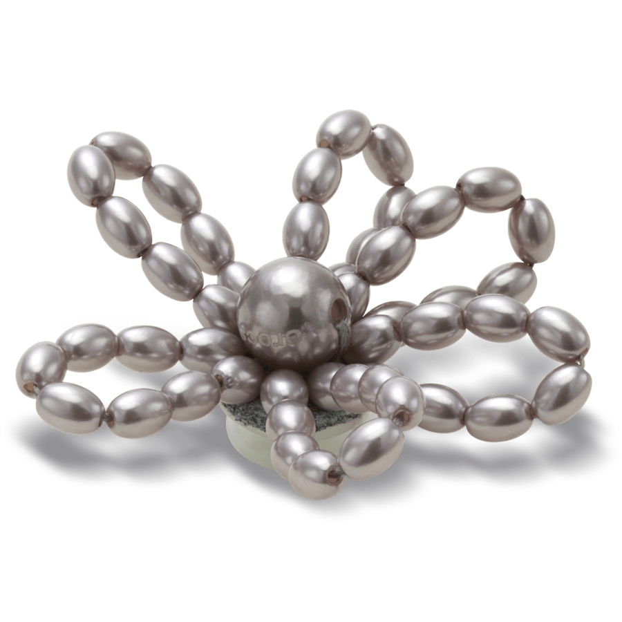 Women|Men|Jibbitz™ Charms Grey Pearl Beaded Daisy Jibbitz™ charms | Crocs Outlet