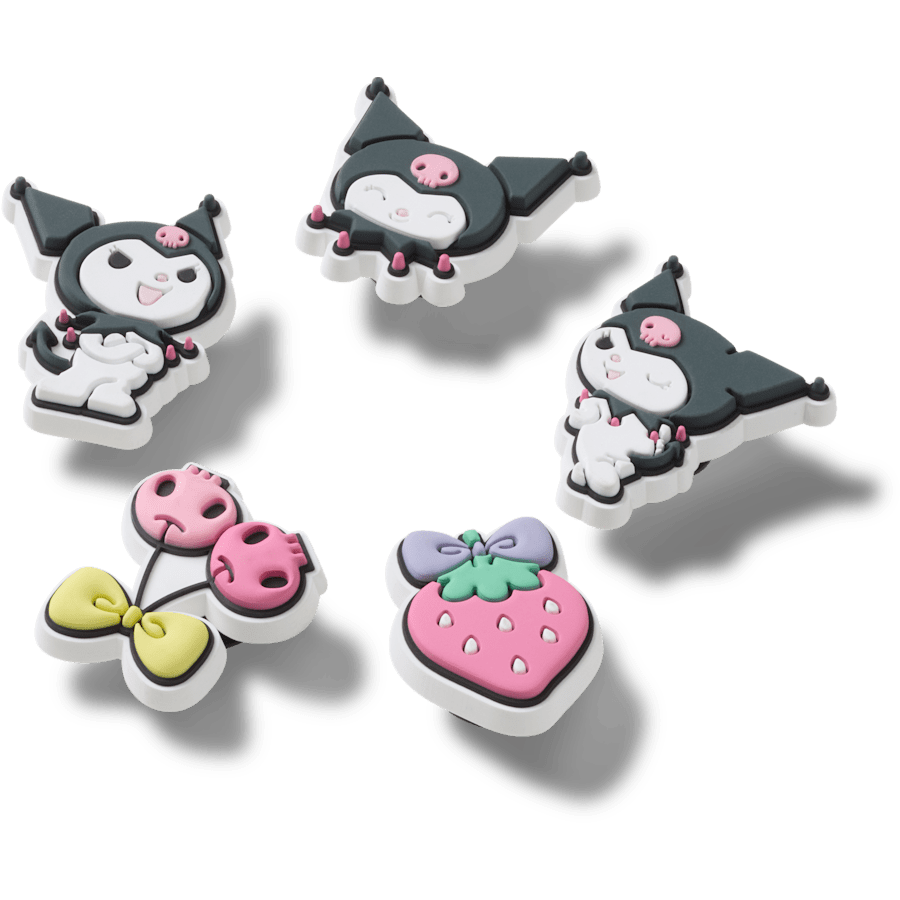 Women|Men|Kids|Jibbitz™ Charms Sanrio Kuromi 5 Pack Jibbitz™ charms | Crocs Outlet