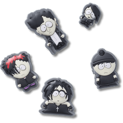 Women|Men|Kids|Jibbitz™ Charms South Park Goth Kids 5 Pack Jibbitz Shoe Charm | Crocs Near me