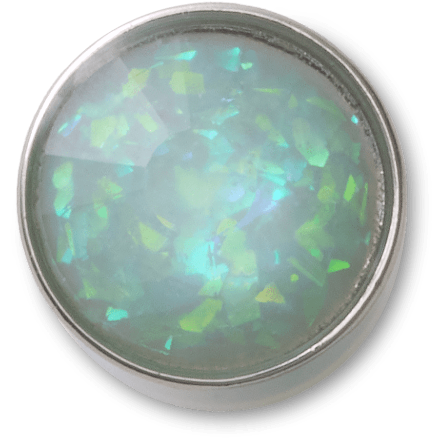 Women|Men|Jibbitz™ Charms Opal Circle Gem Jibbitz™ charms | Crocs Outlet