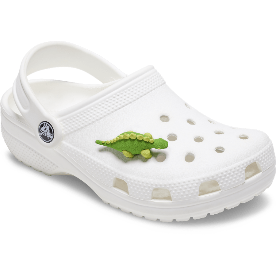 Women|Men|Jibbitz™ Charms 3D Green Dino with Scales Jibbitz™ charms | Crocs Online