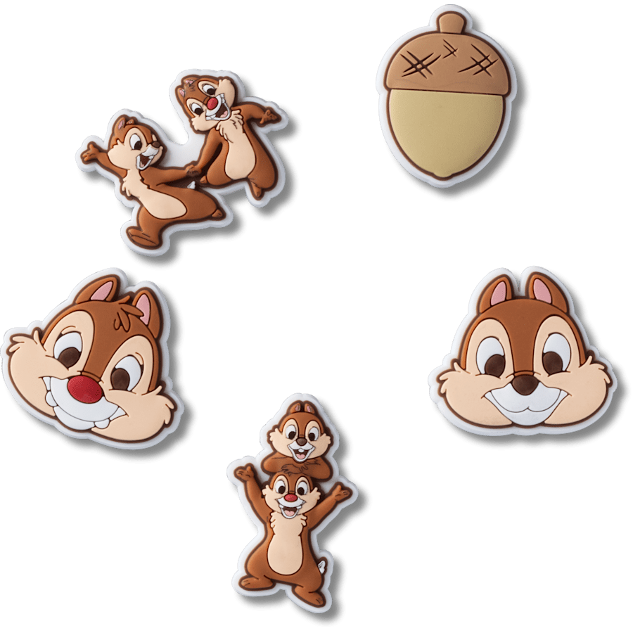 Women|Men|Kids|Jibbitz™ Charms Disney Chip n Dale 5 Pack Jibbitz™ charms | Crocs On sale
