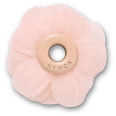 Women|Men|Jibbitz™ Charms Pink Chiffon Grommet Jibbitz™ charms | Crocs