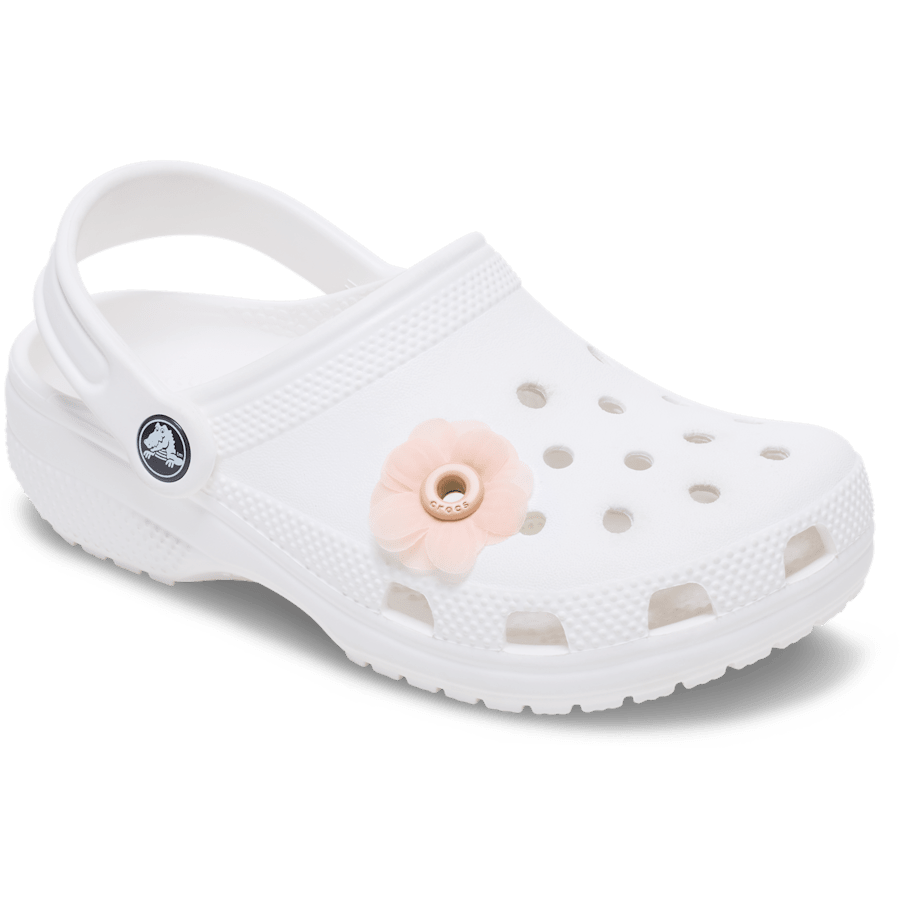 Women|Men|Jibbitz™ Charms Pink Chiffon Grommet Jibbitz™ charms | Crocs