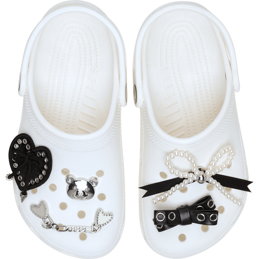 Women|Men|Jibbitz™ Charms Indie Luxe Silver 5 Pack Jibbitz™ charms | Crocs Outlet