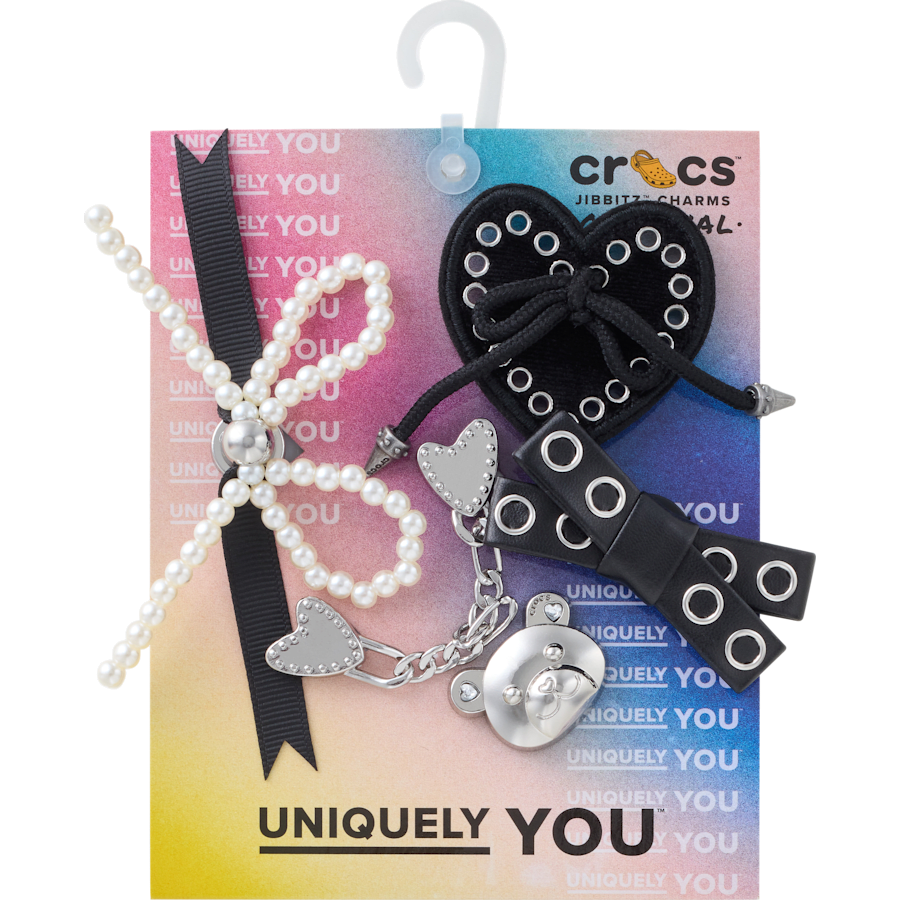 Women|Men|Jibbitz™ Charms Indie Luxe Silver 5 Pack Jibbitz™ charms | Crocs Outlet