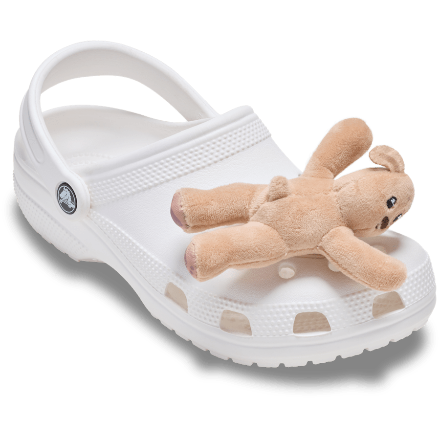 Women|Men|Kids|Jibbitz™ Charms Huggitz Brown Puppy Jibbitz Shoe Charm | Crocs Outlet