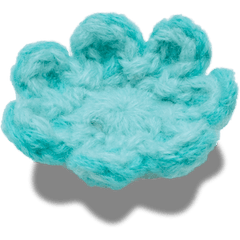 Women|Men Crochet Blue Flower Jibbitz™ charms | Crocs
