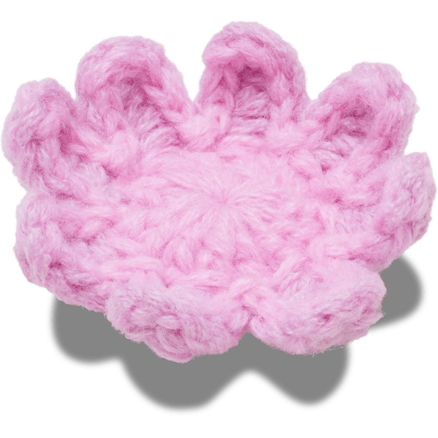 Women|Men Crochet Light Pink Flower Jibbitz™ charms | Crocs Discount