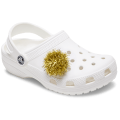 Women|Men|Jibbitz™ Charms Gold Tinsel Pom Jibbitz™ charms | Crocs Discount