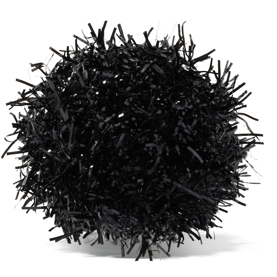 Women|Men Black Tinsel Pom Jibbitz™ charms | Crocs For sale