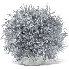 Women|Men|Jibbitz™ Charms Silver Tinsel Pom Jibbitz™ charms | Crocs