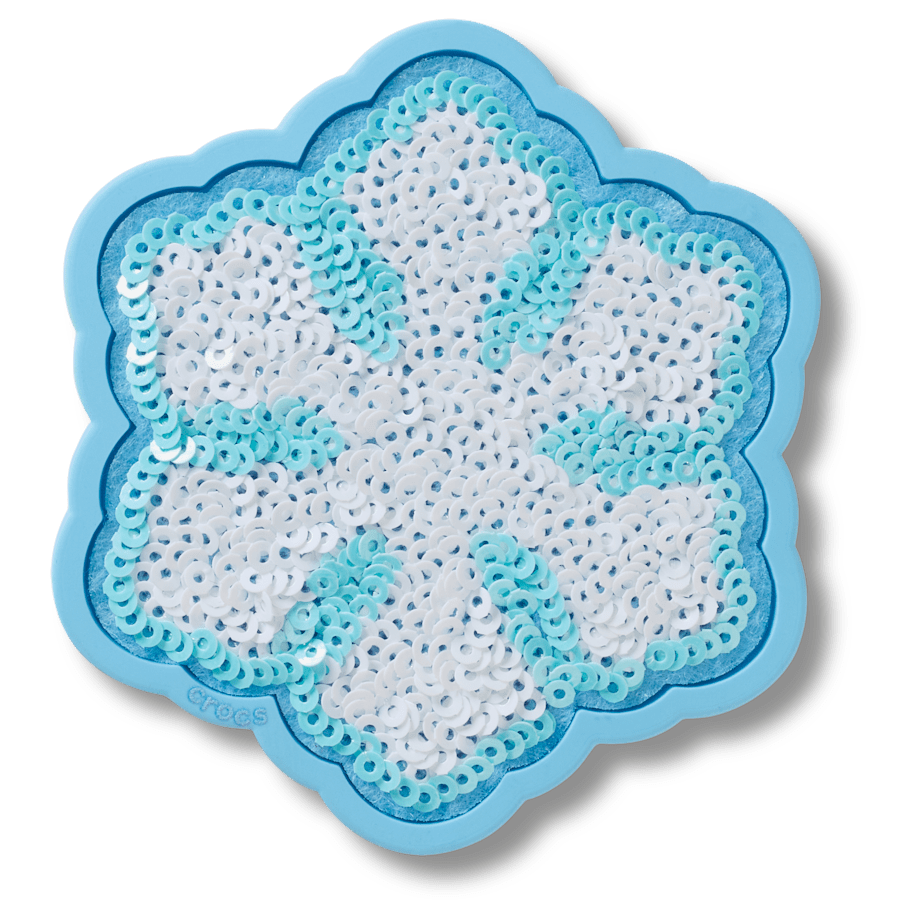 Women|Men Sequin Snowflake Jibbitz™ charms | Crocs Discount